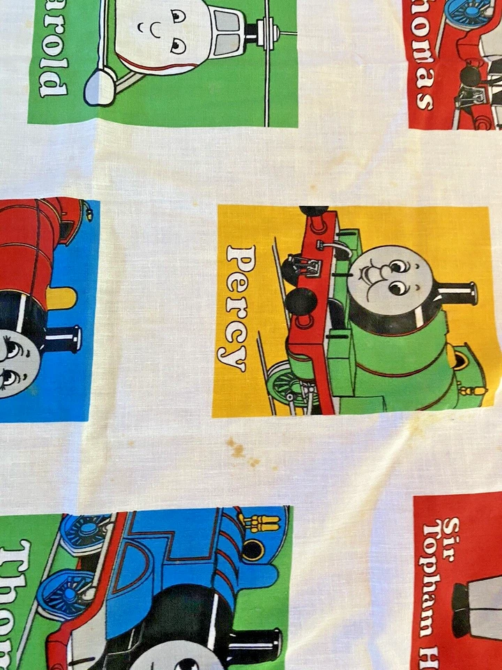 Thomas The Train Engine Bedding Set Bed Sheet Flat Fitted Cover Pillow Case - Image 4 of 4