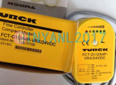 1PCS NEW TURCK FCT-G1/2A4P-VRX/24VDC T6870156 flow sensor