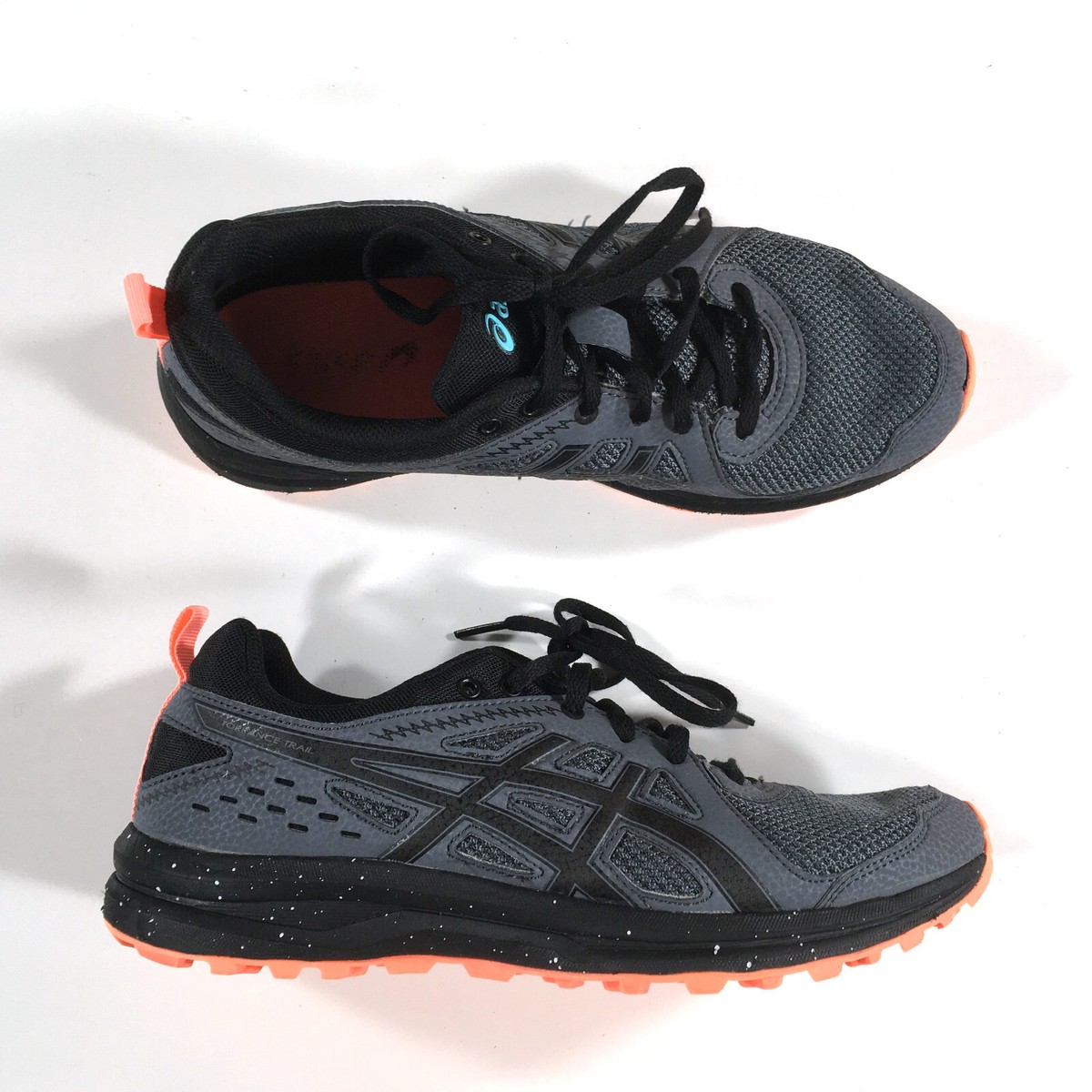 Asics Gel-Torrance Trail Running Shoes Womens Size Gray Black