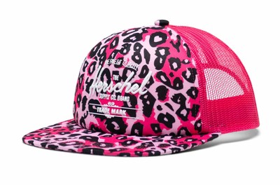 Herschel Whaler Mesh Hat Kids Cap Accessoire Pink Neu