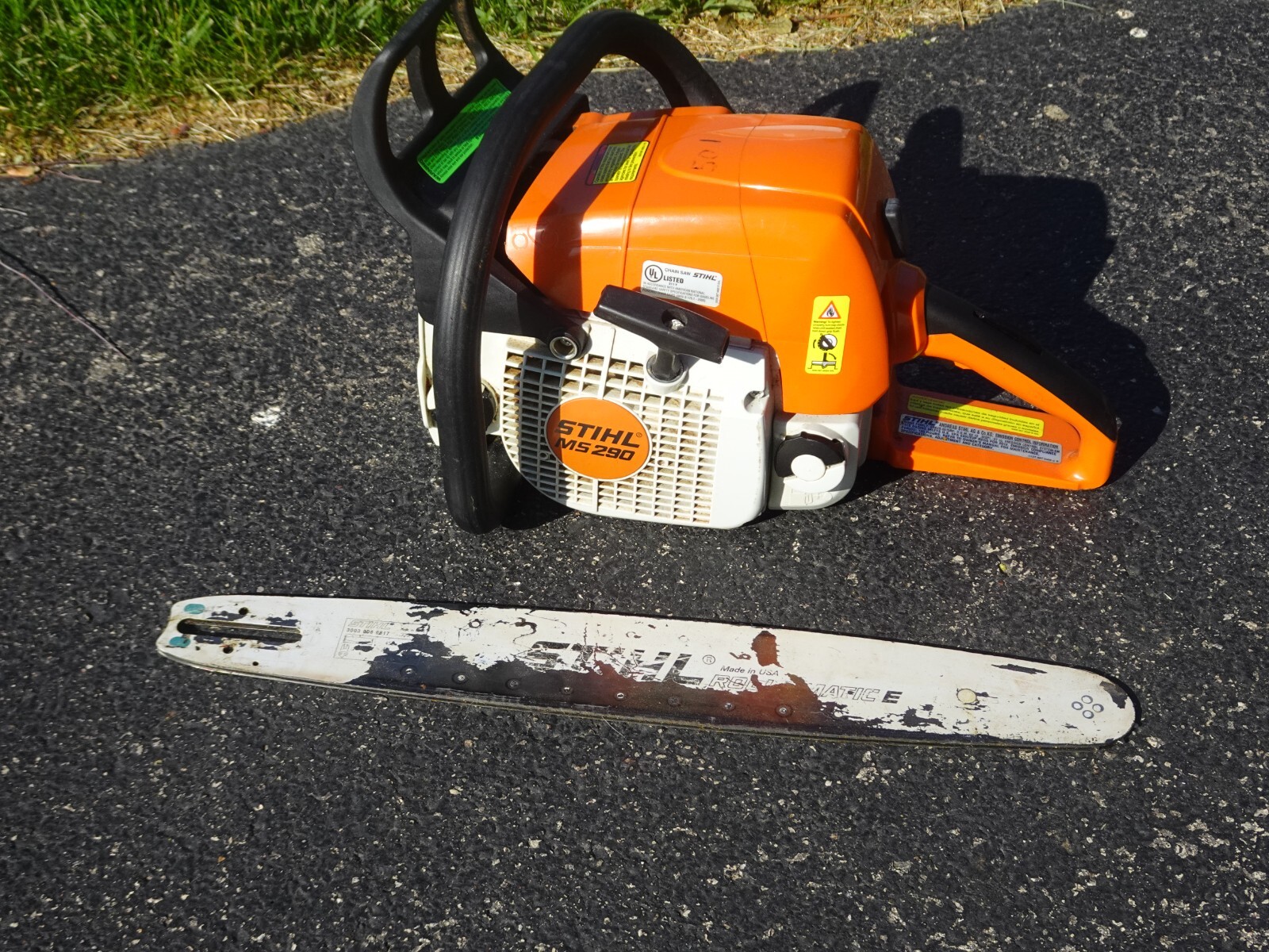 STIHL MS 290 FARM BOSS CHAINSAW W/21” Bar eBay
