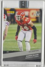 DAMIEN WILSON 1/1 2020 Panini Instant Black 1 of 1 CHIEFS #254 Super Bowl LIV