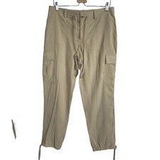Lauren Ralph Lauren Tan Drawstring Cargo Pants Size 8