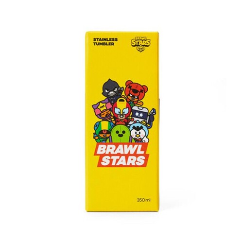 LINE FRIENDS X BRAWL STARS Zaino Spike + Set Tuppi Giallo Thermos Supercell - Foto 8 di 12