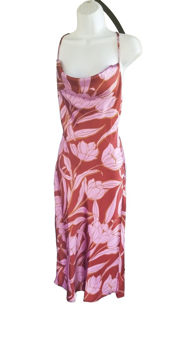house of harlow pink satin dress House of Harlow 1960 x REVOLVE Lotta Dress in Fuchsia