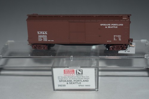 Spur N MTL 39230 Spokane Portland & Seattle 40' Single Door Boxcar C48404 | Zustand: Used