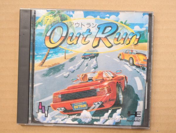OUT RUN NEC PC Engine PCE HuCard boxed Japan | eBay