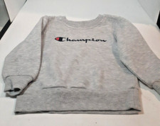 Toddler Boys size 24 mo. Champion pullover gray sweatshirt long sleeve