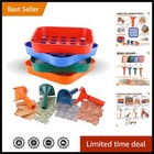 Convenient Coin Counting System – 4 Trays, Tubes & 100 Assorted Roll Wrappers