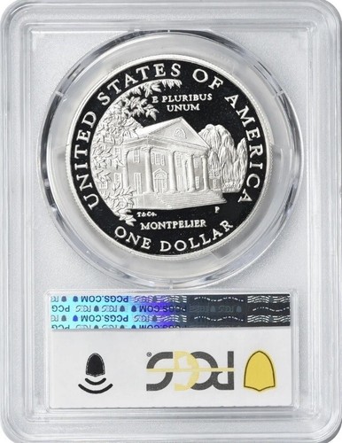 1999 DOLLEY MADISON Silver Dollar PCGS PR70💥FLAWLESS QUALITY💥 - Picture 2 of 4