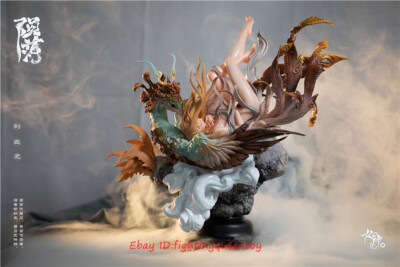 WoMo Studio Goddess Series I - Falldown Liu Limited Statue 16'' High INSTOCK