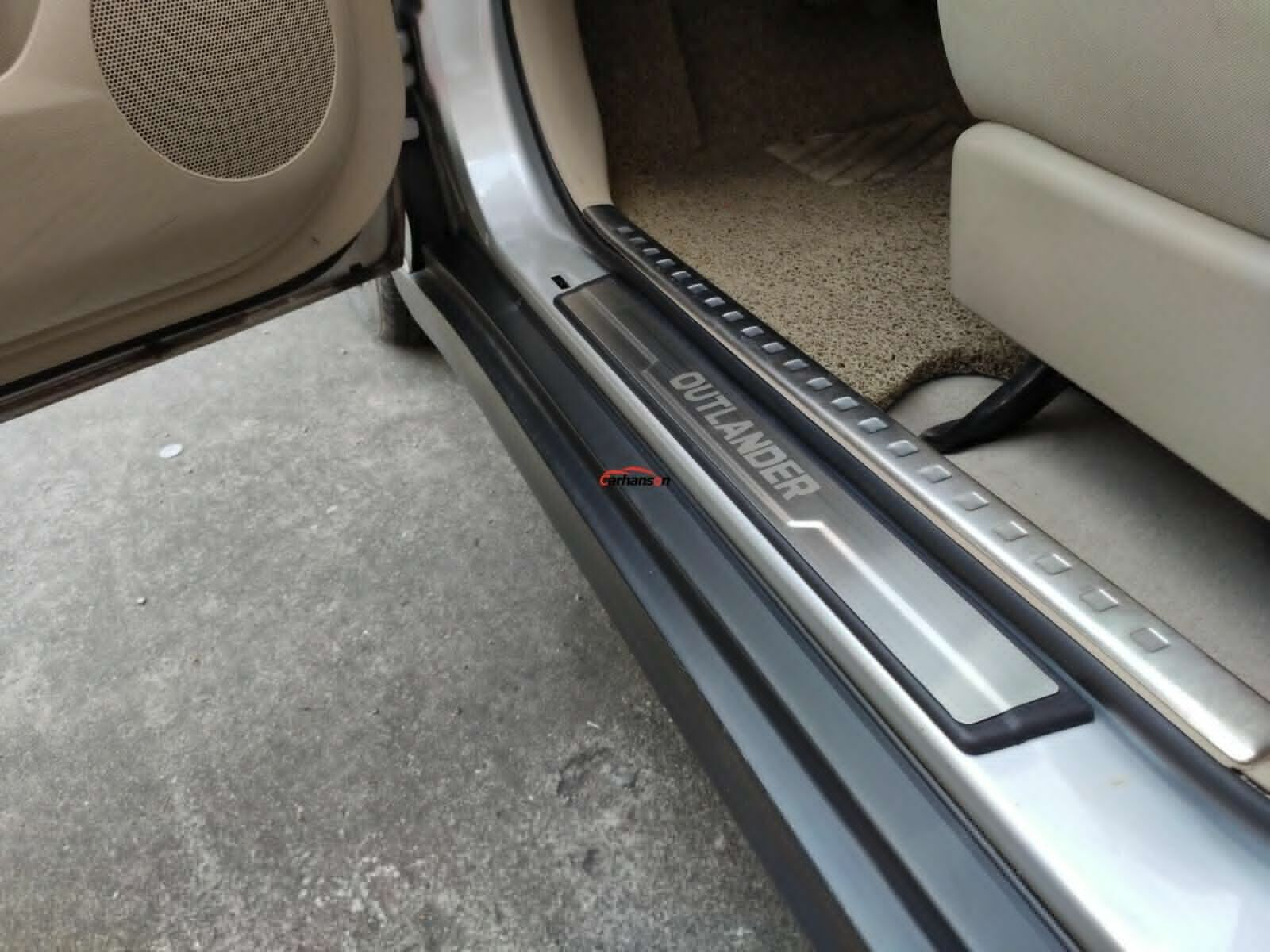 For Mitsubishi Outlander Accessories Door Sill Scuff Plates Protector Cover