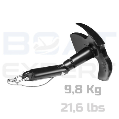 ANKER 9,8 kg anchor 21,6 lbs BOOT bis 7,2 Meter boat STRONGER no minn kota