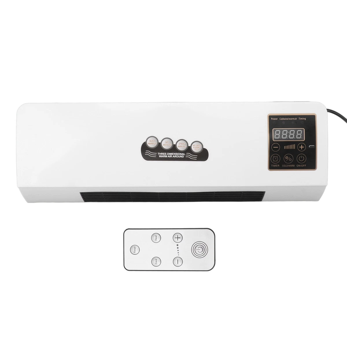 HG Small Air Conditioner Heater Portable Wall Mounted Air