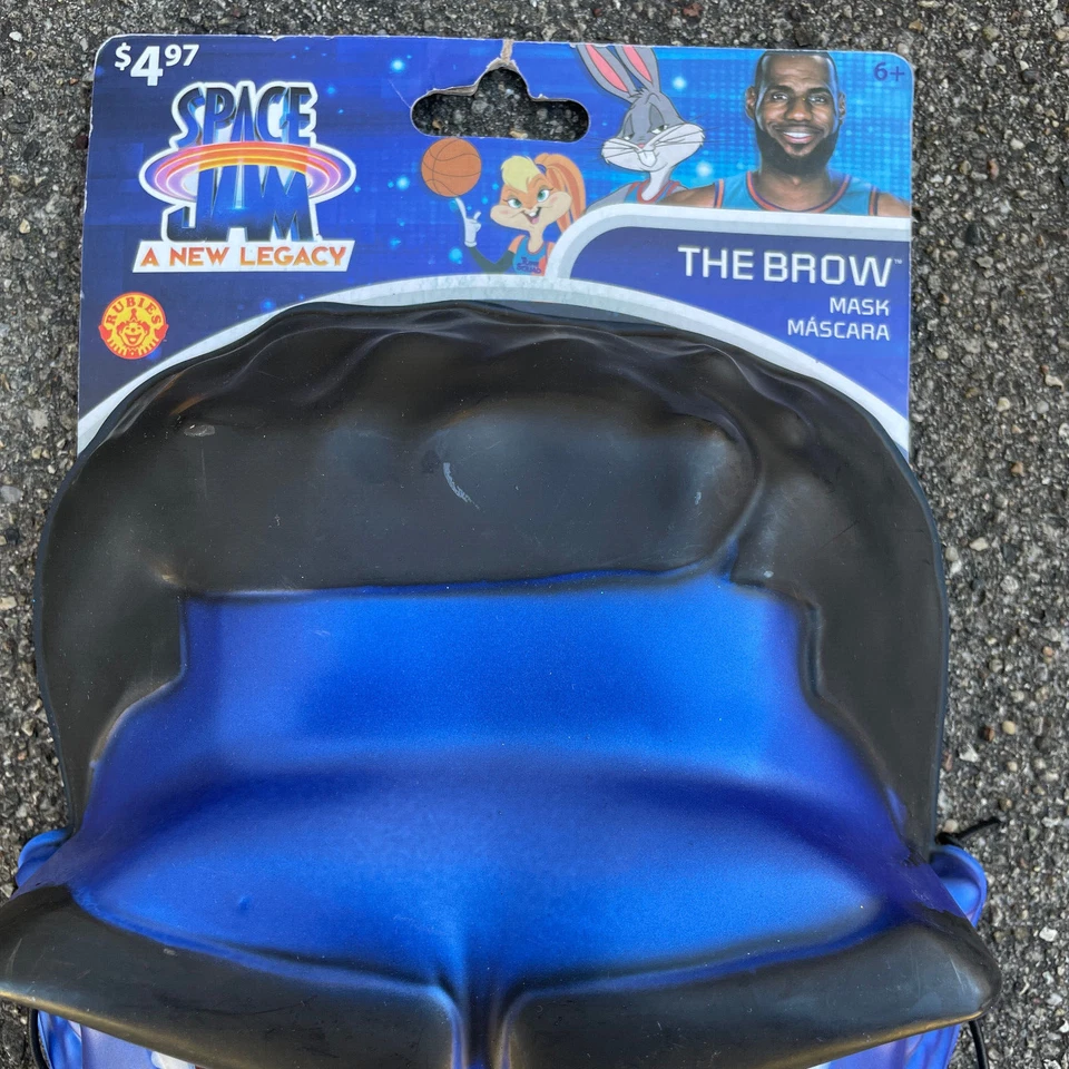 Space Jam A New Legacy The Brow Blue Halloween Mask Lebron James - Image 3 of 4