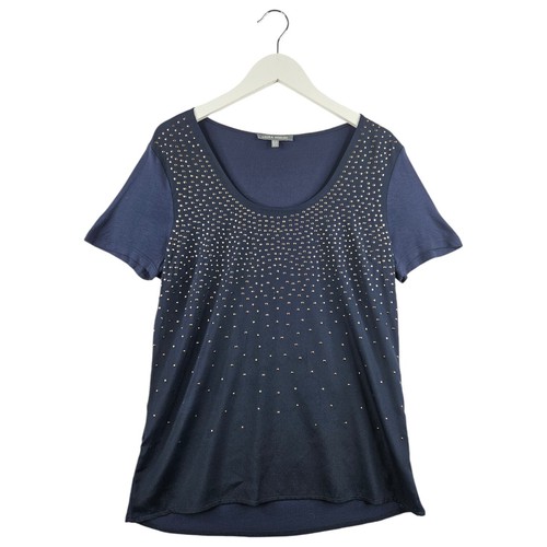 T-shirt Laura Ashley – Taille M, Rose Foncé, 100% Coton, Col Rond, Manches Courtes, Neuf
