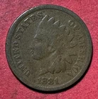 1881 US Indian Head Cent! Good! Old US Coin!