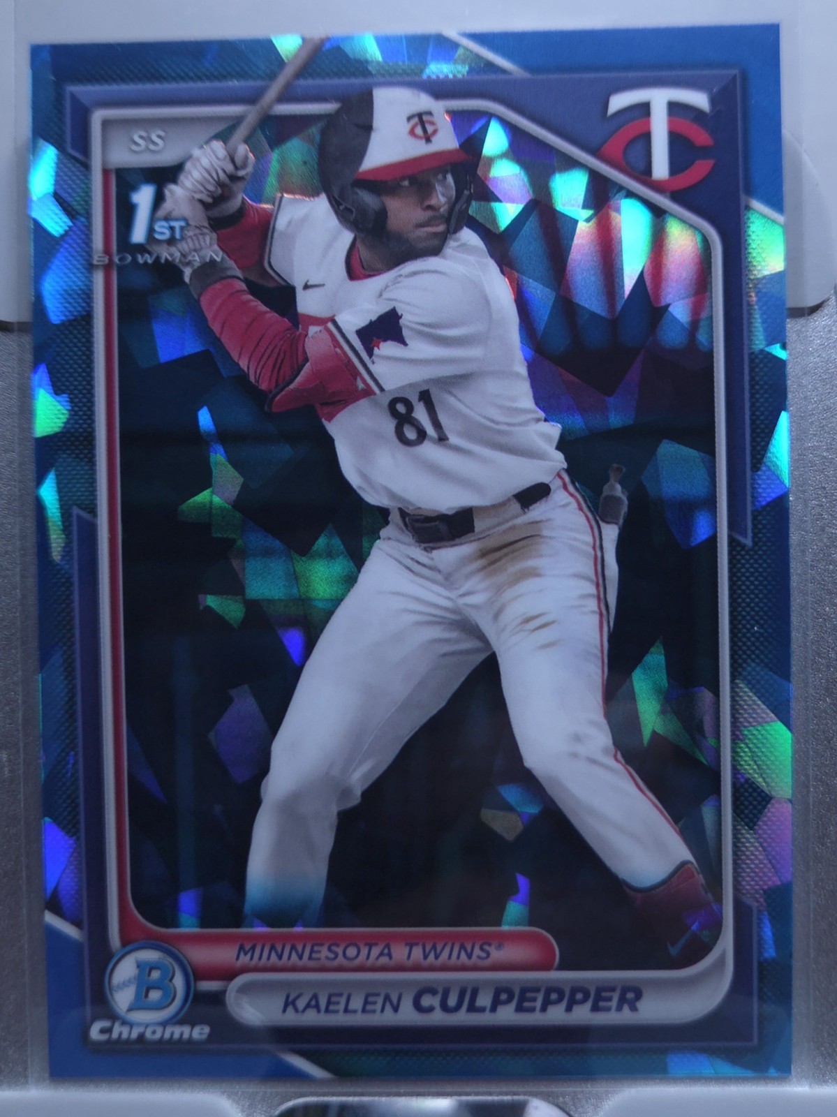 2024 Bowman Chrome Draft Sapphire Edition Kaelen Culpepper #BDC-98 1st Bowman