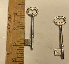 2 Taylor 11 Skeleton Key Blanks Common Size F...