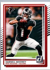 2025 Donruss #83 Darnell Mooney Press Proof + Michael Penix Jr. #188 - FALCONS