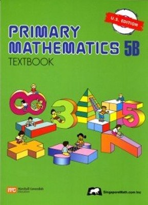 Primary Mathematics 5B Textbook Paperback Us Edition
