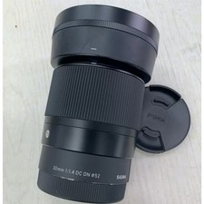 Sigma 30mm f/1.4 DC DN Fast Prime Lens for Sony E APS-C Street Black