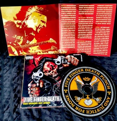 FIVE FINGER DEATH PUNCH - And Justice For None. EU-Deluxe Bonustracks. +TRACKING