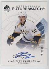 2017-18 SP Authentic Auto Future Watch 737/999 Vladislav Kamenev #134 Auto m0p