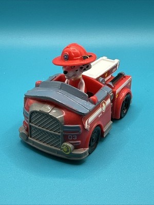 Paw Patrol Rescue Racer Marshall Figure Toy Mini 