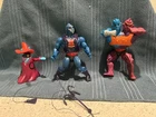 Vintage 1985, '84 - Masters of the Universe Lot of 3: Webstor, Orko, Two Rad