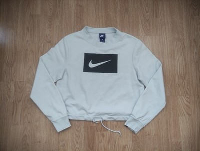 Nike Sportswear Crew Crop Swoosh Sweatshirt Pulli Gr.S   Top Zustand