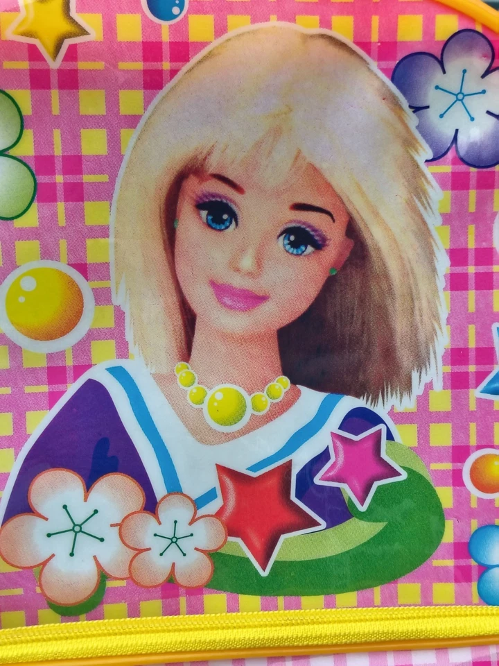 Mochila Barbie pequeña colorida vintage Foto 3 de 4