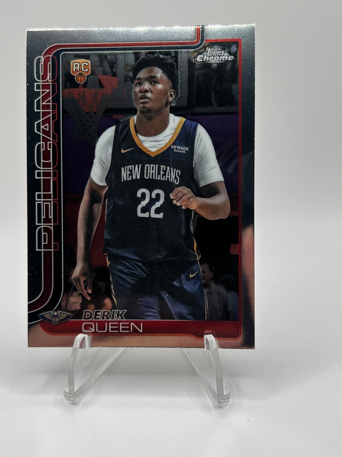 Derik Queen RC #263 2025-26 Topps Chrome