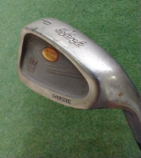 GOLFCRAFT CROWN ROYAL OVERSIZE PITCHING WEDGE IRON LH 38" STEEL SHAFT- GOOD COND