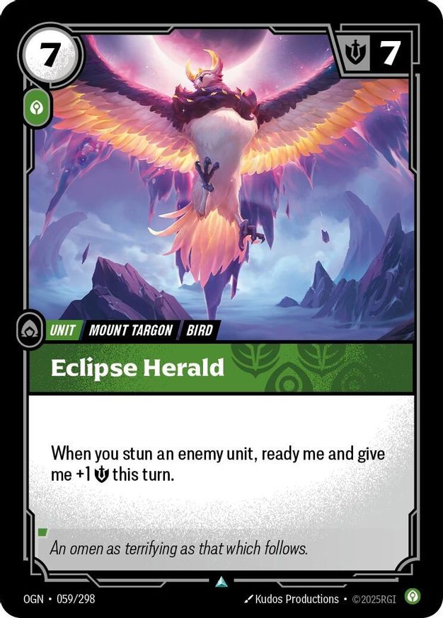 Riftbound Eclipse Herald (59/353) Origins NM FOIL