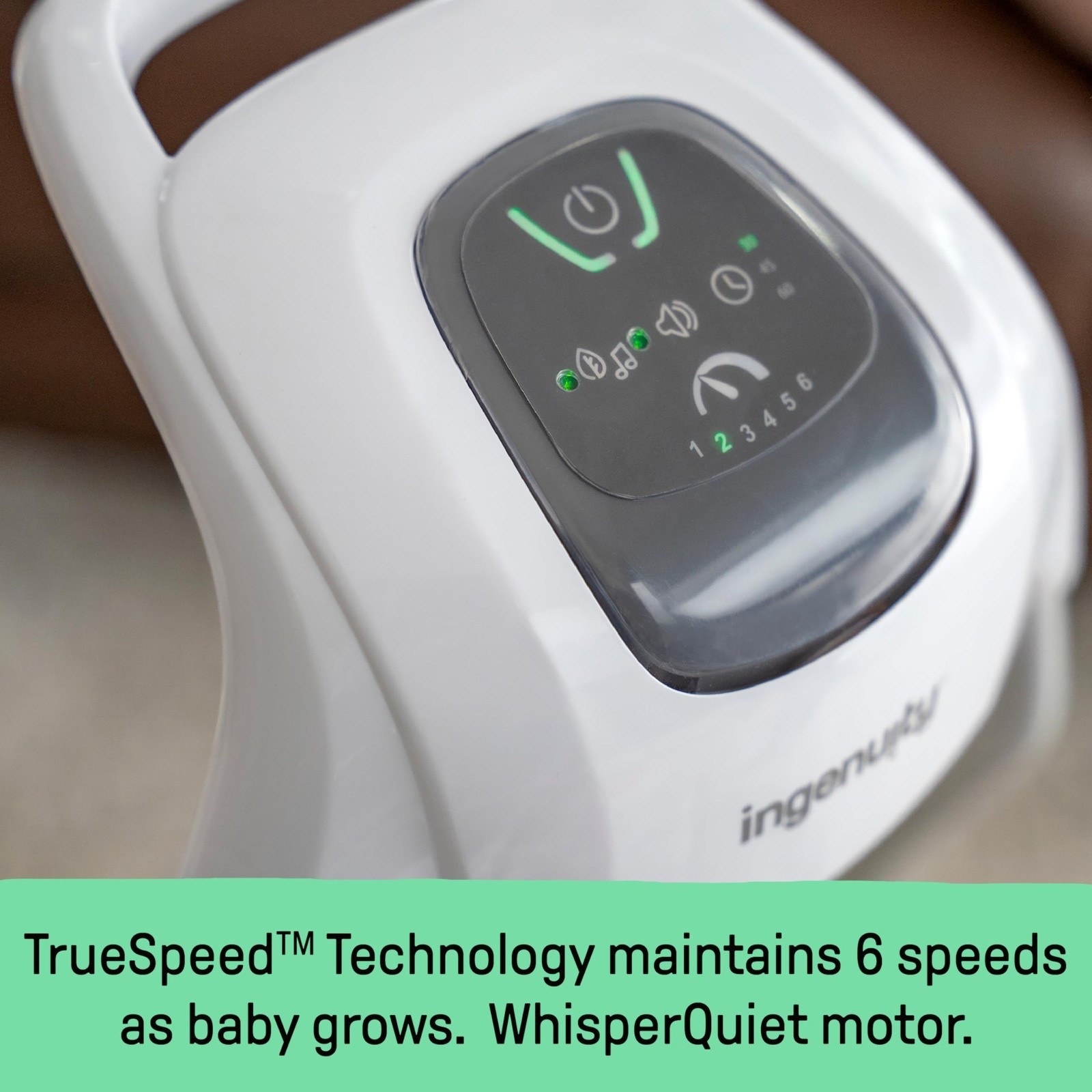 New Ingenuity SimpleComfort Lightweight Compact 6-Speed Multi-Direction Baby