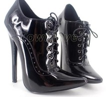 High Heels Women 18Cm Women Shoes 43 Size Stilletos Women Pump Point Toe Custom