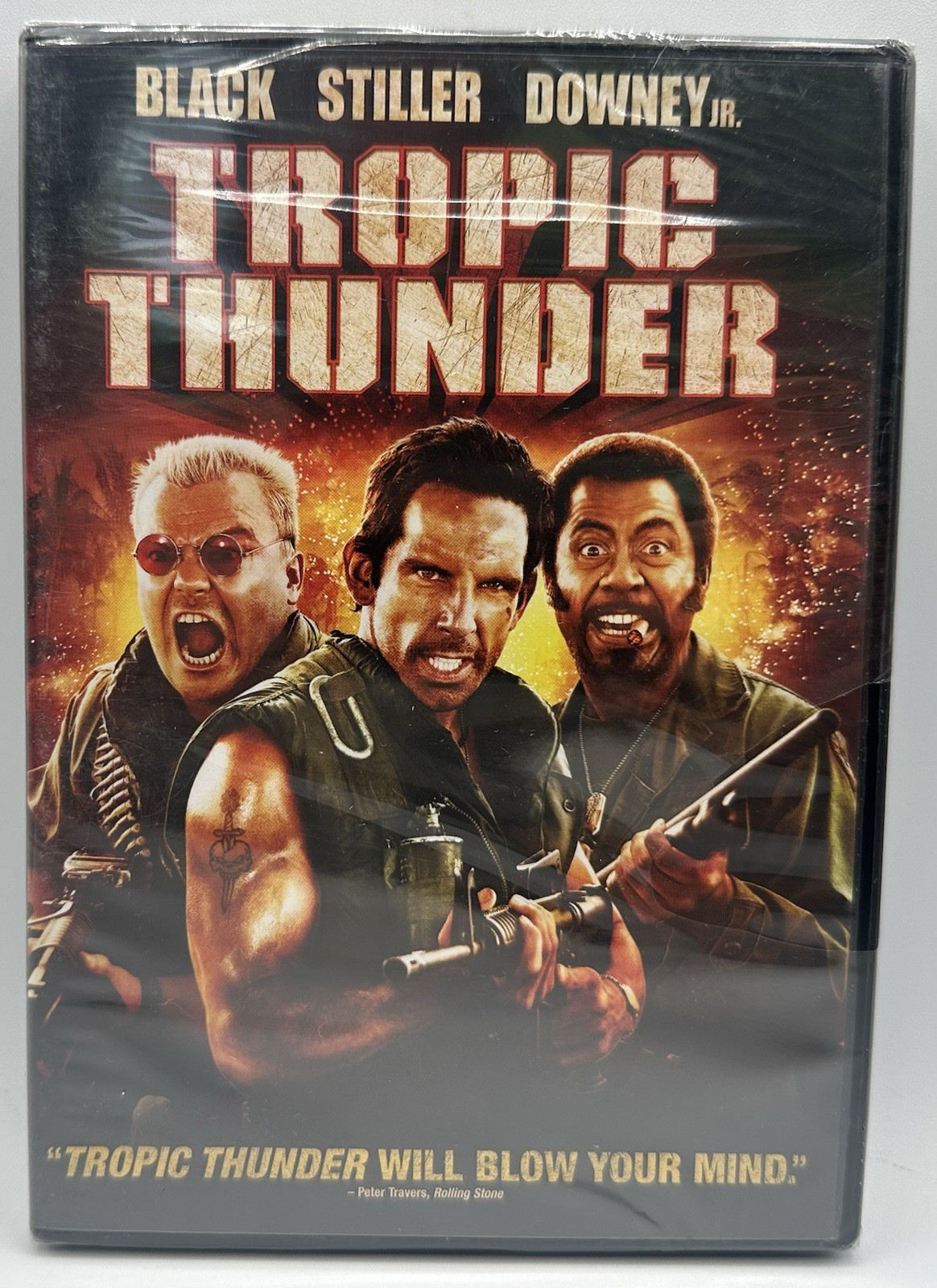 Tropic Thunder DVD Widescreen Jack Ben Stiller Jack Black Robert Downey Jr. 2008