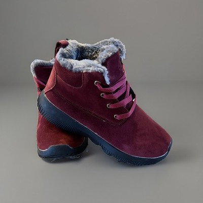 Hsyooes Women s Winter Snow Boots, Size 38 US 7, Fur Lined, Warm Waterproof NWOT