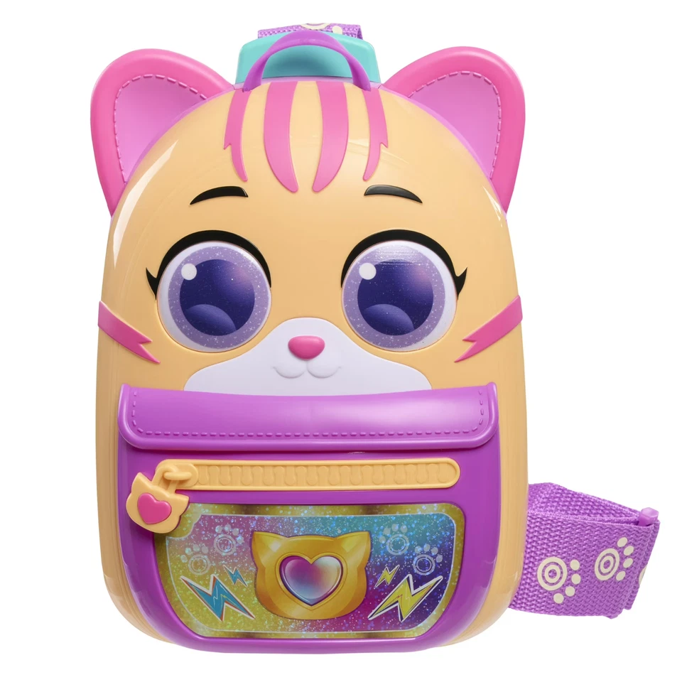 Super Kitties 9" SU-PURR BACKPACK SET 7 Pieces Lights & Sounds Tablet Disney - Image 2 of 4