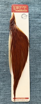 Whiting Farms Silver Half Cape Brown 006-SH-E-L