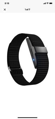 IAMJOY Smart Health Wristband, Wearable Activity & Fitness Tracker Black  