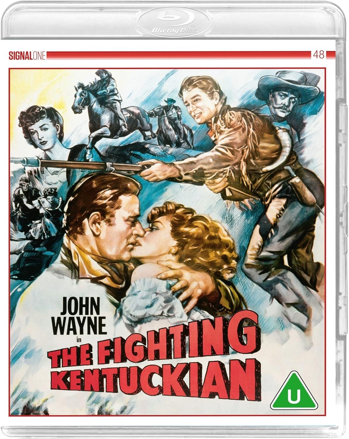 The Fighting Kentuckian Blu-ray - New & Sealed - John Wayne