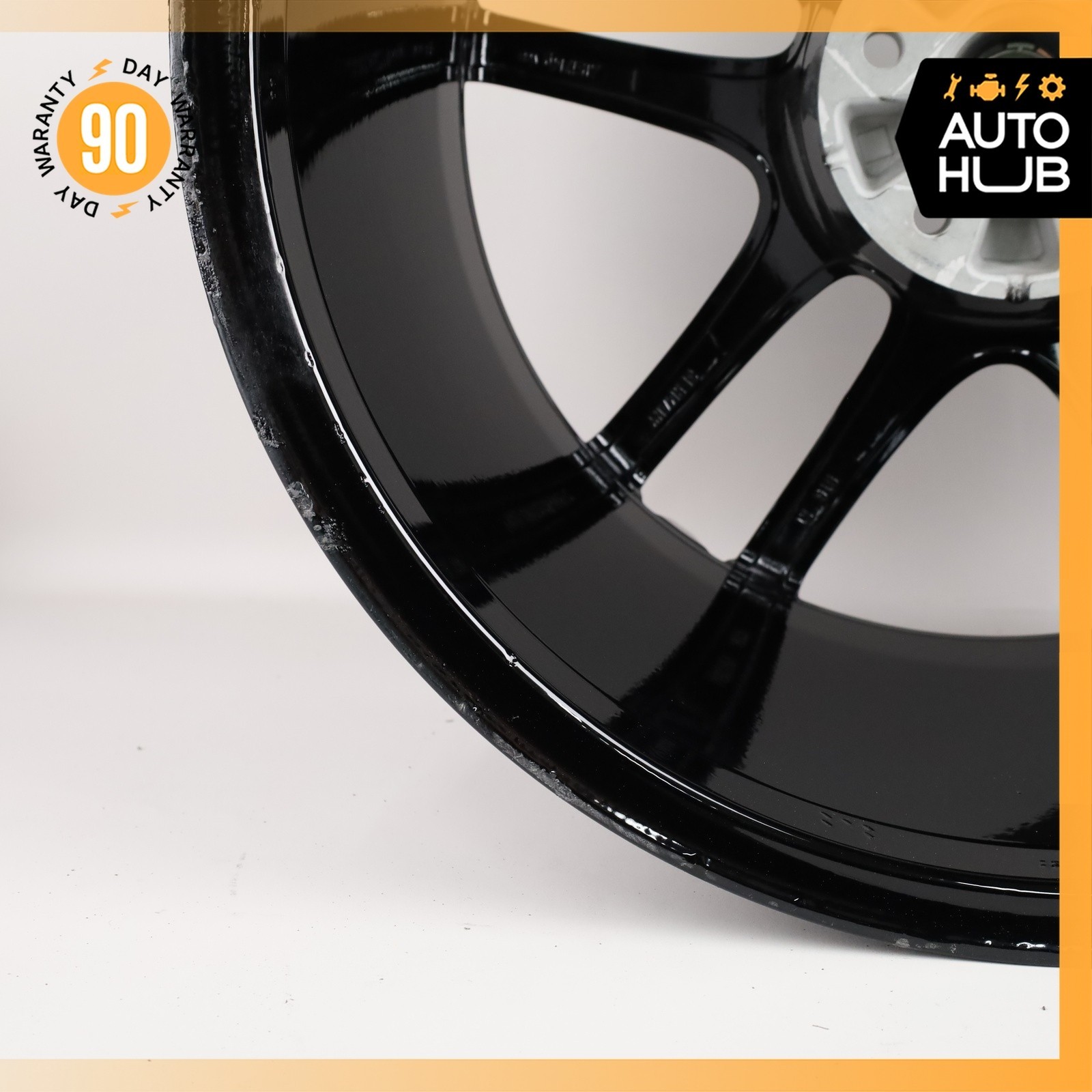 Maserati GranTurismo M145 10.5 x 20 20" Rear Wheel Rim Black 83078500 OEM