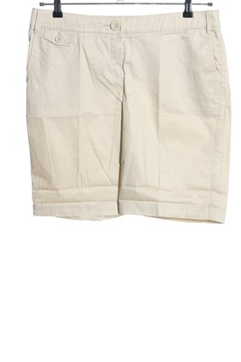 MANGO BASICS Shorts Damen Hose Gr. DE 40 wollweiß Casual-Look