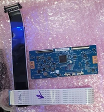 TOSHIBA 50L711U18 T CON Board W/ LVDS ribbon cable ; 55T32-C0F CTRL BD