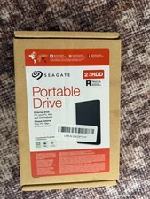 Seagate 2TB USB 3.0 Portable External Hard Drive Black