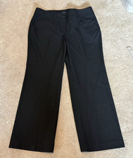 Talbots Women's size 16P Petite Black trousers dress pants work wear Career