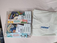 mideer Alphabet magnet letters uppercase and lowercase magnetic animals 52 pc