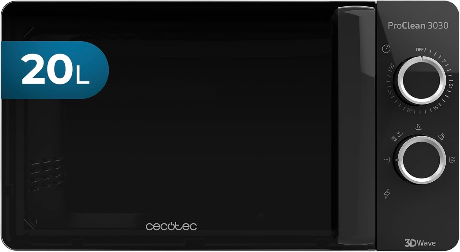 Cecotec Proclean 3030 Microonde 20L: Scongela e Scalda in un Lampo